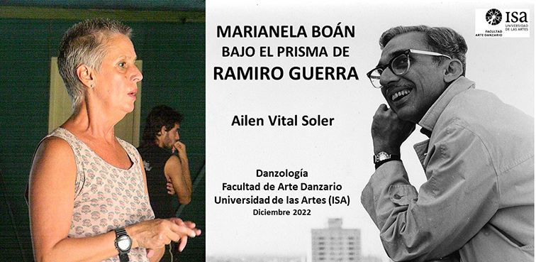 De cómo Marianela Boán es mirada por Ramiro Guerra