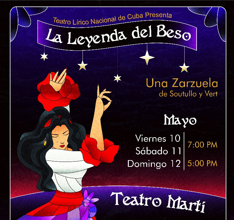  En el teatro Martí: La Leyenda del Beso, a 100 años de su estreno